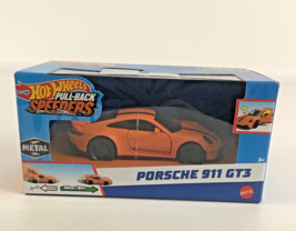 Hot Wheels Pull Back Speeders Porsche 911 GT3 Die Cast 1:43 Vehicle New ... - £27.65 GBP