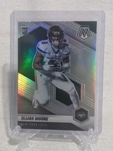 2021 Panini Mosaic - Rookie Variations Silver Prizm #316-V Elijah Moore (RC) - $3.99