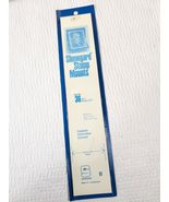 NEW Showgard Stamp Mounts size #36 dark background black 8 strips Vintage - $130.54 MXN