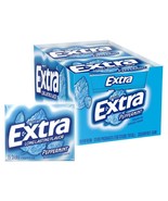 Extra Gum Peppermint Chewing Gum, 15 Pieces (Pack of 10) - $19.00