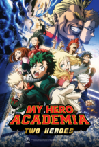 My Hero Academia: Two Heroes Movie Poster | 2018 | 11x17 | NEW | USA - £12.78 GBP
