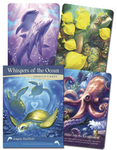 Whispers of the Ocean Oracle Cards Master the Currents of Life Angela Ha... - £21.83 GBP