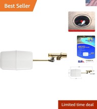 Heavy Duty Brass and Stainless Steel Float Valve w/ 3&quot; Arm for Pool &amp; Spa - $840.68 MXN