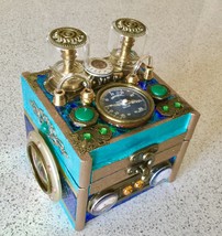 Atlantis Style Steampunk Techno-Cube Trinket Box  - £39.96 GBP