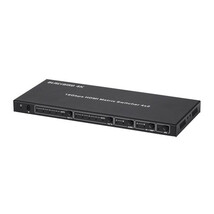 Monoprice 39667 BLACKBIRD 4K HDMI MATRIX_ 4X2_ HDR_ 18G_ 4K@60HZ_ YCBCR ... - $225.35