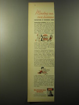 1960 Business Week Magazine Ad - Minding our Own Business Backstage - £11.21 GBP