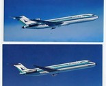 Republic Airlines DC9-50 And 727-200 Oversized Airline Issue Postcards - $13.86