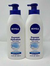 Lot 2 ~ Nivea Express Hydration Body Lotion 48 Hour 16.9 Oz Ea New Hard To Find - $49.99
