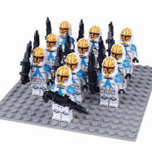 Star Wars Ahsoka's Clone Trooper Conor Minifigure Building Blocks - Set of 10 - £21.46 GBP