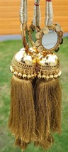 Indian Punjabi Parandi Mehndi Jaago Mirror Bridal Patiala Paranda Hair Braid MGa - £32.66 GBP