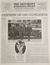 1925 Magazine Photo President Coolidge &amp; Secretary of Commerce Herbert Hoover - £12.18 GBP