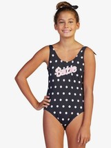 Girl&#39;s Barbie Polka Dot One Piece Swimsuit (Choose Size) NWT - £38.54 GBP