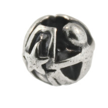 Authentic Trollbeads Sterling Silver 11342 Gemini - £16.90 GBP