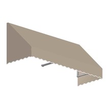 Awntech RF22-US-6L 6.38 ft. San Francisco Window &amp; Entry Awning, Linen - 31  - £513.53 GBP