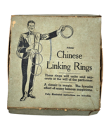 Vintage Adams Chinese Linking Rings With Box Rings Unite And Separate Ma... - $42.88 CAD