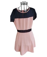 Umgee Usa Dress size M Black and Pink Polka dotted  women Dress - £25.18 GBP