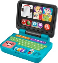 Fisher-Price Baby &amp; Toddler Toy Laugh &amp; Learn Let’S Connect Laptop Pretend - £29.06 GBP