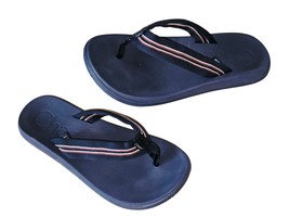 Chaco Men&#39;s Chillos Flip Flop Sadie Navy Arch Support Comfort Sandals Si... - $23.52