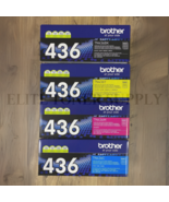 Brother Tn-436 Toner Set  Original Black, Cyan, Magenta, Yellow High Yie... - $422.50