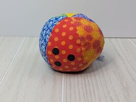 Infantino Baby Bowling Ball plush rattle multi colored from Penguin Pins... - $6.92