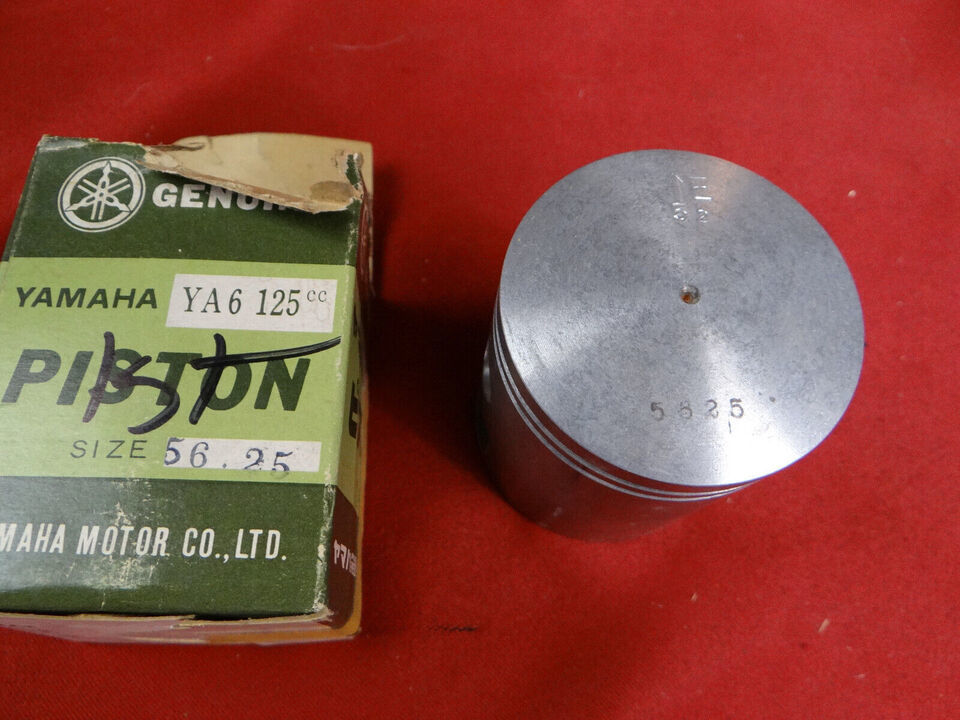 Yamaha Piston, 1st OS, 1964-66 YA6 Santa Barbara, YA 6 125cc, 56.25 - $69.95