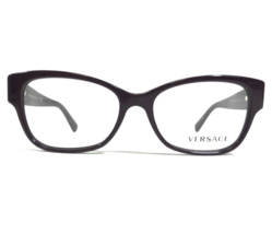 Versace Eyeglasses Frames MOD.3196 5066 Purple Gold Square Cat Eye 52-16... - £95.19 GBP