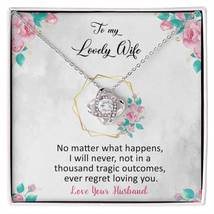 To My Wife Necklace. Anniversary Gift for Wife, Christmas Gift for Wife. For Her - £39.95 GBP+
