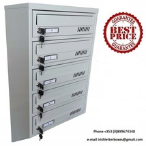 Enigma 5 Wall Mounted Indoor Mailboxes for Multi Occupancy Apartments/Businesses - £243.80 GBP