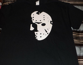 Jason Voorhees Mask T-shirt - Large design - Awesome!Friday the 13th - £7.89 GBP+