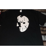 Jason Voorhees Mask T-shirt - Large design - Awesome!Friday the 13th - £7.86 GBP+