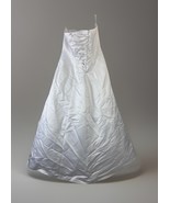 David&#39;s Bridal A-line Ruched Wedding Dress Plus Size 14W Corset - $201.79 CAD