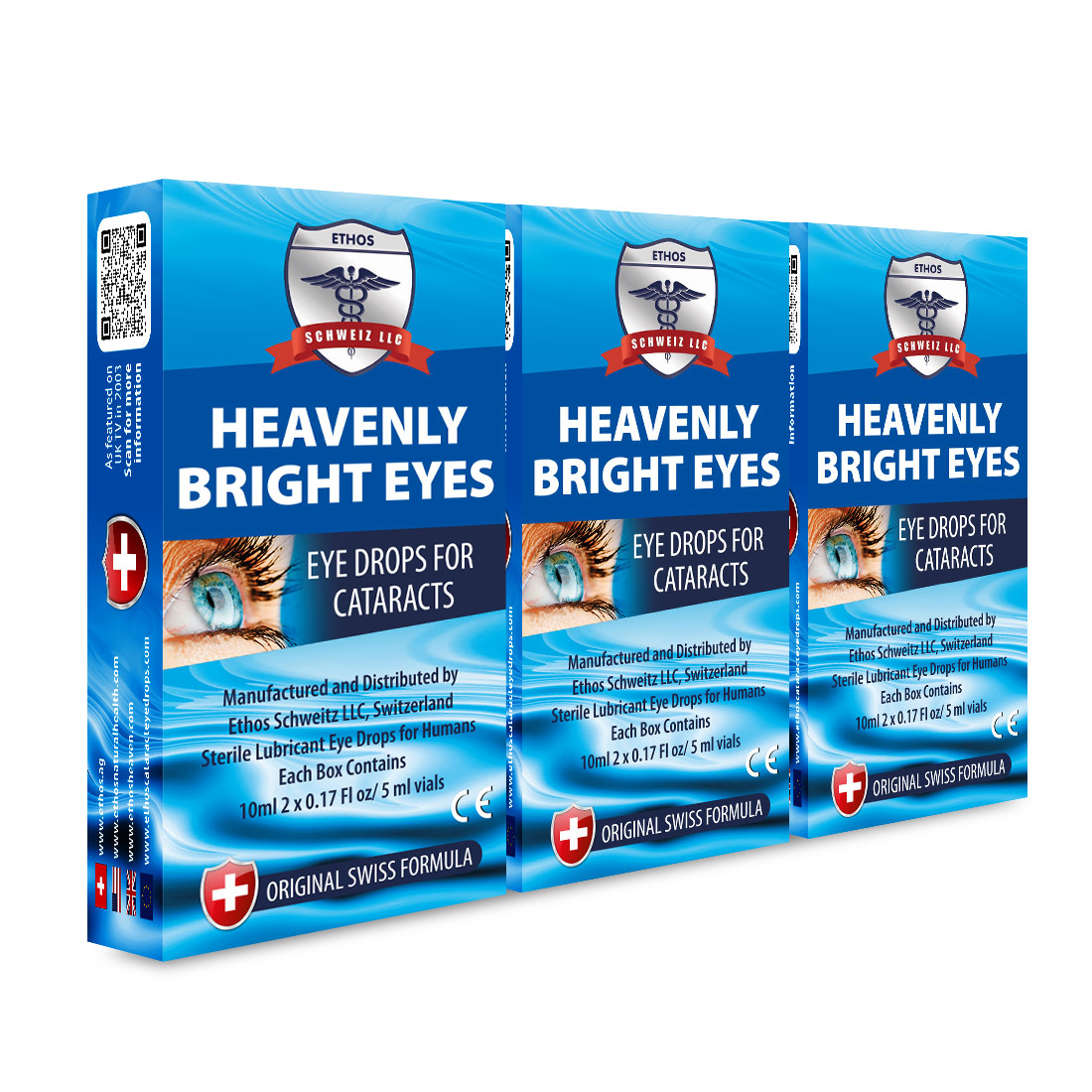 Ethos Heavenly Powerful Super Vision Antioxidant Eye Drops for