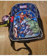 Marvel Avengers Light Up Backpack  17” Laptop Sleeve &amp; Key Chain NWT - $34.87 CAD