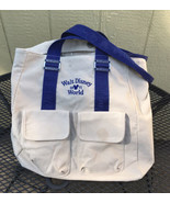 Walt Disney World 1971 Vtg Style Canvas Tote Bag w Metal Acct 14&quot;W x 14.... - $16.93 CAD
