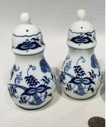 Blue Danube Salt and Pepper Shakers 4 7/8&quot; Tall Japan Discontinued 1951-... - £36.07 GBP