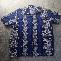 Dorsett Sportswear Hawaiian Floral Button Shirt Mens XXL Bahamas Beach V... - £8.56 GBP