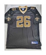 Vintage NFL New Orleans Saints #26 McAllister Jersey Reebok Size 2XL - $709.52 MXN