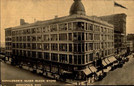Donaldson&#39;s Glass Block Store - Minneapolis, MN -1910&#39;s RPPC Postcard BK50 - £5.45 GBP