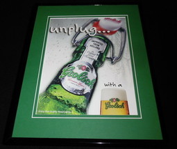 2005 Grolsch Lager Beer 11x14 Framed ORIGINAL Advertisement - £27.62 GBP