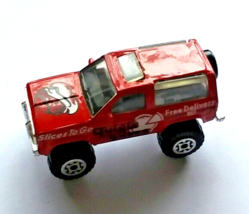 Matchbox 1987 Red Ford Bronco II 4X4 SUV Truck Loose Never Played With C... - £5.44 GBP