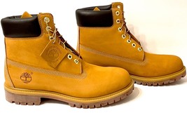 Timberland Men&#39;s 6-In. Premium Size 9.5 Waterproof Boot  Wheat Nubuck Wo... - £70.36 GBP