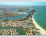 Treasure Island Boca Ciega Bay St Petersburg Florida FL UNP Chrome Postc... - $3.91