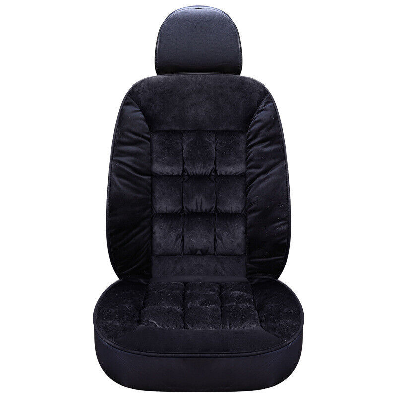 Primary image for Car Seat Cushion Autumn and Winter New Thick Short Plush Cushion Single Seat Mat