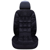 Car Seat Cushion Autumn and Winter New Thick Short Plush Cushion Single ... - £41.81 GBP+