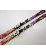 *G) Nordica Axana Woman Violet Skis N Sport XCT Bindings 152cm - $148.49