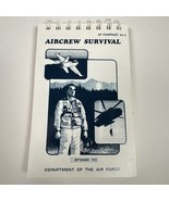 Aircrew Survival AF Pamphlet Dept. Of Air The Force Sept 1985 121 Pages Vtg - $273.30 MXN