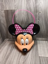 Minnie Mouse Cute Halloween Candy Bucket - Disney Plastic Trick or Treat... - $14.90