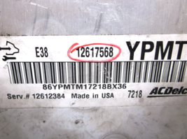 2008..08 CHEVROLET IMPALA/G6/MALIBU/AURA/ V6  /ENGINE COMPUTER.ECU image 3