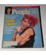 Cyndi Lauper People Weekly Magazine Vintage 1984 Cover Story Elizabeth T... - $27.41 CAD