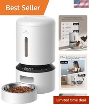 Automatic Cat Feeder, Automatic Dog Feeder with Freshness Preservation, ... - $124.13